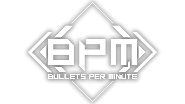 BPM: BULLETS PER MINUTE logo