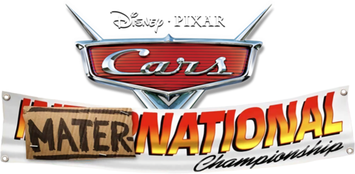 Disney Pixar Cars Mater-National Championship logo