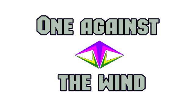 One against the wind logo