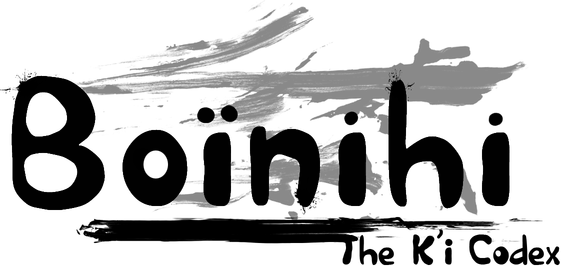 Boinihi: The Ki Codex logo