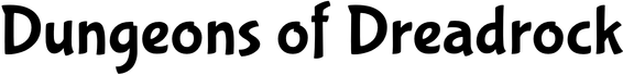 Dungeons of Dreadrock logo