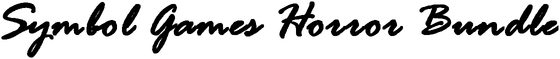 Symbol Games Horror Bundle logo