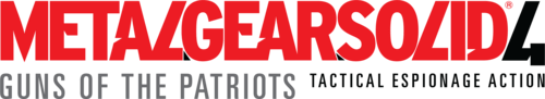 Metal Gear Solid 4: Guns of the Patriots logo