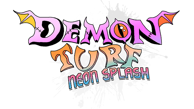 Demon Turf: Neon Splash logo
