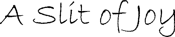 A Slit of Joy logo