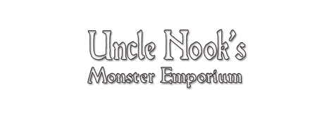 Uncle Nook's Monster Emporium logo