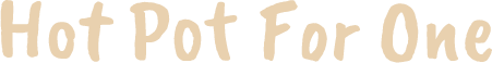 Hot Pot For One logo