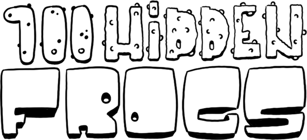 100 hidden frogs logo