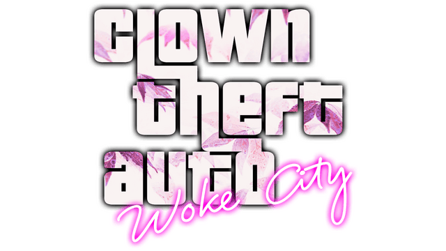 Clown Theft Auto: Woke City logo