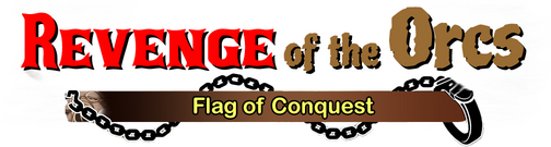 Revenge of the Orcs: Flag of Conquest logo