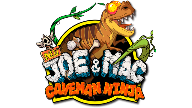 New Joe and Mac - Caveman Ninja logo