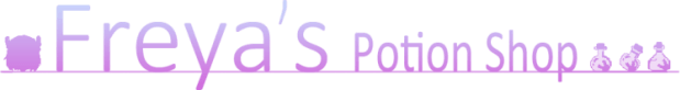 Freya's Potion Shop logo