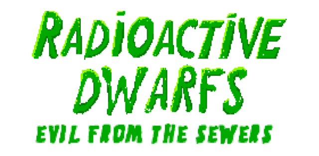 Radioactive Dwarfs: Evil From The Sewers logo