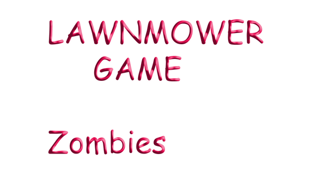 Lawnmower Game: Zombies logo