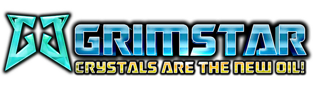 Grimstar: Crystals are the New Oil! logo