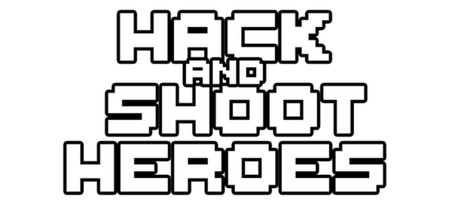 Hack and Shoot Heroes logo