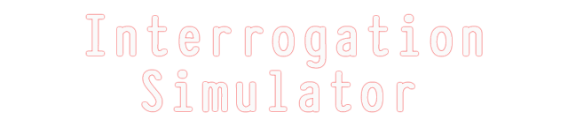 Interrogation Simulator logo