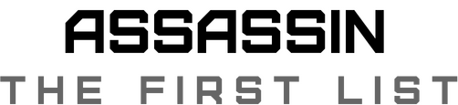 ASSASSIN: The First List logo