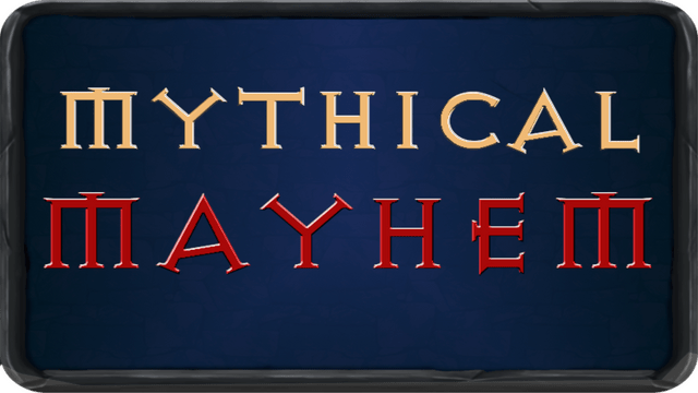 Mythical Mayhem logo