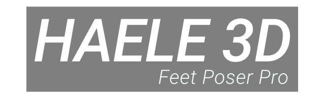 HAELE 3D - Feet Poser Pro logo