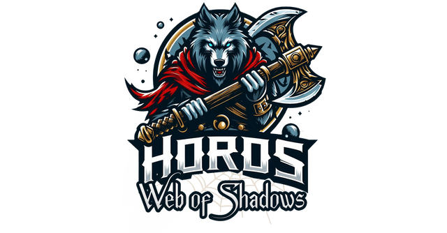 HOROS - monster slayer and lover of many logo