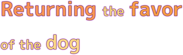 Returning the favor of the dog logo