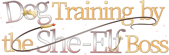 Elf boss's dog training logo