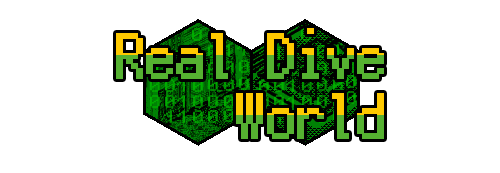 Real Dive World logo