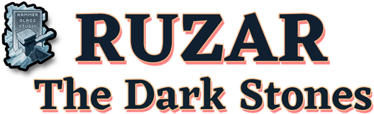 Ruzar - The Dark Stones logo
