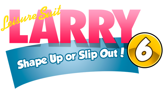 Leisure Suit Larry 6 - Shape Up Or Slip Out logo