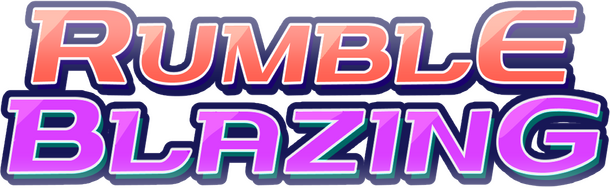 RUMBLE BLAZING logo