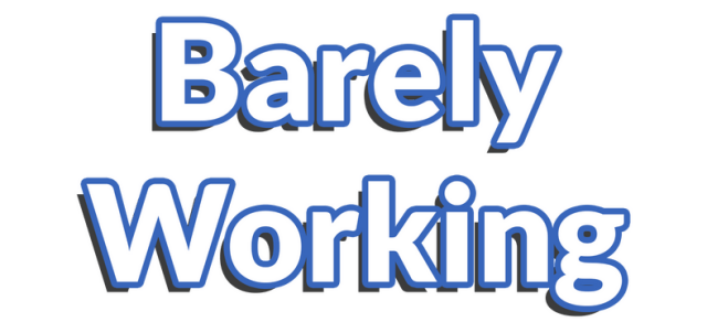 Barely Working logo