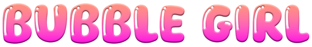 Bubble girl logo