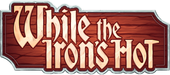 While the Iron's Hot logo
