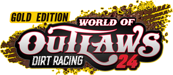 World of Outlaws: Dirt Racing 24 Gold Edition logo