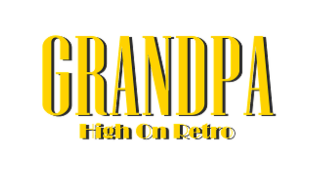 Grandpa High on Retro logo