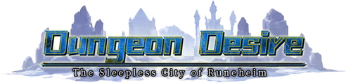 Dungeon Desire: The Sleepless City of Runeheim logo