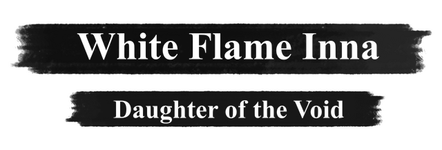 White Flame Inna: Daughter of the Void logo