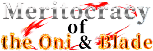 Meritocracy of the Oni & Blade logo