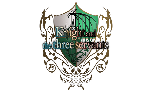 Knight and the three servants logo