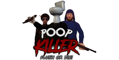 Poop Killer - Flush or Die logo