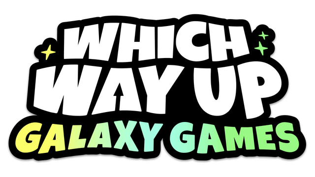 Which Way Up: Galaxy Games logo