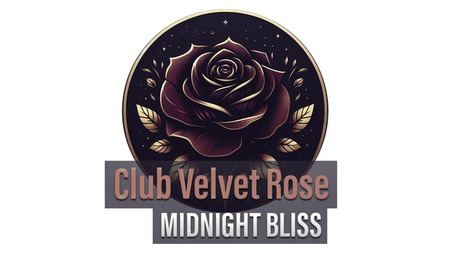 Club Velvet Rose: Midnight Bliss logo