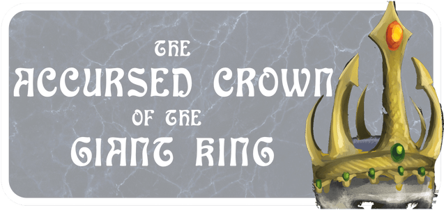 The Accursed Crown of the Giant King logo