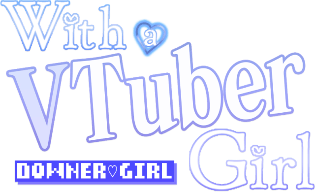 With a VTuber Girl logo
