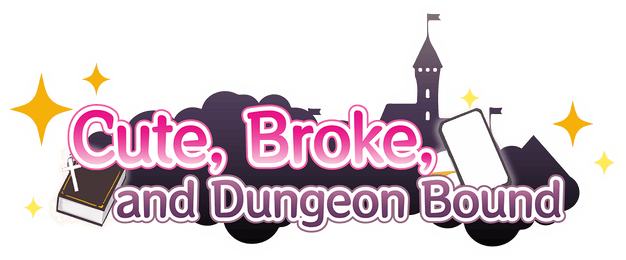 Cute, Broke, and Dungeon Bound logo