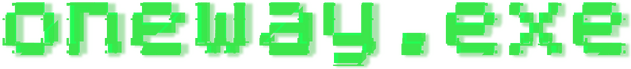 oneway.exe: Module 1.0 logo