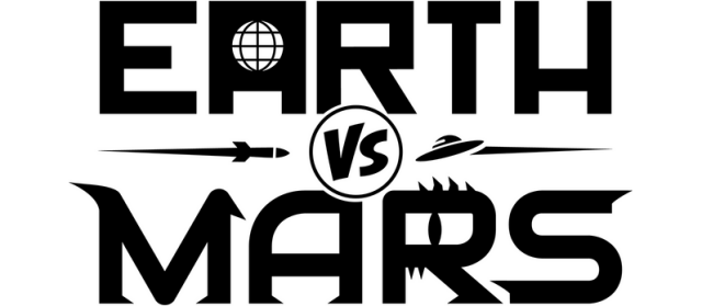 Earth vs Mars logo