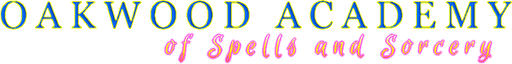 Oakwood Academy of Spells and Sorcery logo
