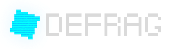 DEFRAG logo